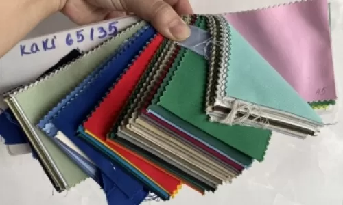 Vải 65/35, Poly - Bền Đẹp, Thoáng Mát - Ít Nhăn, Bền Màu