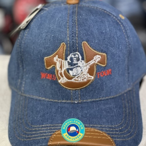 Mẫu Hot Nhất Hiện Nay ]Mũ Lưỡi Trai Thời Trang Nam Nữ - Nón Kết Ông Địa TRUE RELIGION Phối Lưới