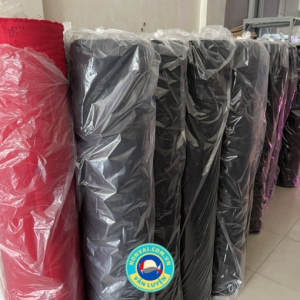 Vải kaki cotton 100%, có cầm màu kĩ, không phai hoặc ra màu