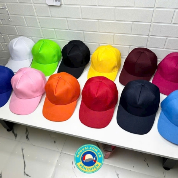 Nón sẵn kaki 5 múi các màu ( Đặc biệt có 20 mấy màu)