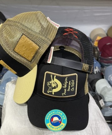 ( MUA 1 TĂNG 1 khác ) Mũ Lưỡi Trai NAM Nữ - Nón Ông Địa TRUE RLGN Phối Màu Vuông Lưới Phù Hợp Với Người Chơi cao cấp