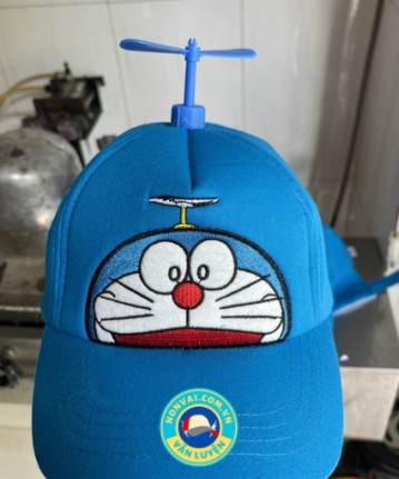 Mũ nón lưỡi trai trẻ em chong chóng Đôraemon