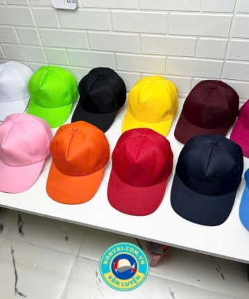 Nón sẵn kaki 5 múi các màu ( Đặc biệt có 20 mấy màu)